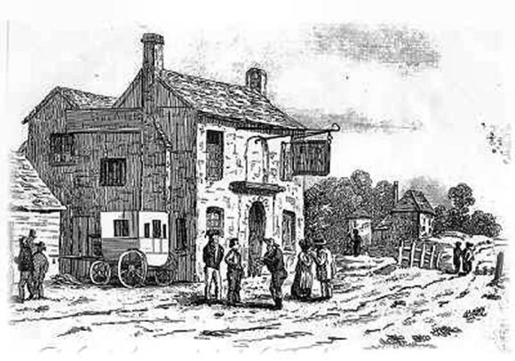 The Red Lion in 1838