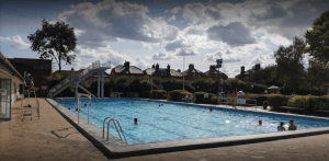 Image of an Outdoor Swimming Pool, one of the Faversham Swimming Pools