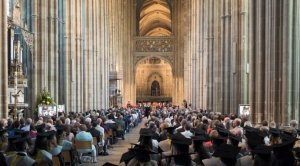 Image of the interior of Canterbury Cathedral