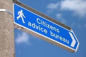 Picture of a Citizens Advice Bureau guide sign