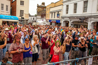 Picture of the Crowd at the Faversham Hop Festival