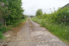 Picture of the Right of Way to Dunkirk Playing Field